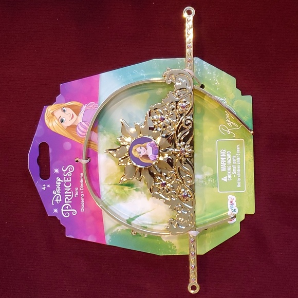 Lot 3 Disney Princess Tiaras Crowns 👑 Headbands Cinderella Rapunzel Belle NIP - Picture 4 of 5
